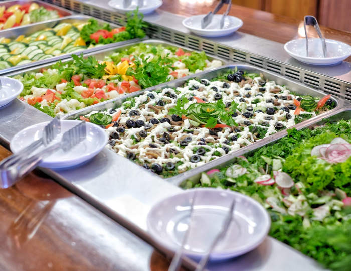 Ресторан шведской линии - Отель «Прометей Небуг»