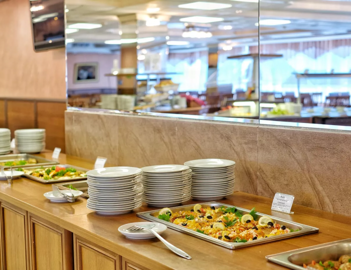 Ресторан шведской линии - Отель «Прометей Небуг»