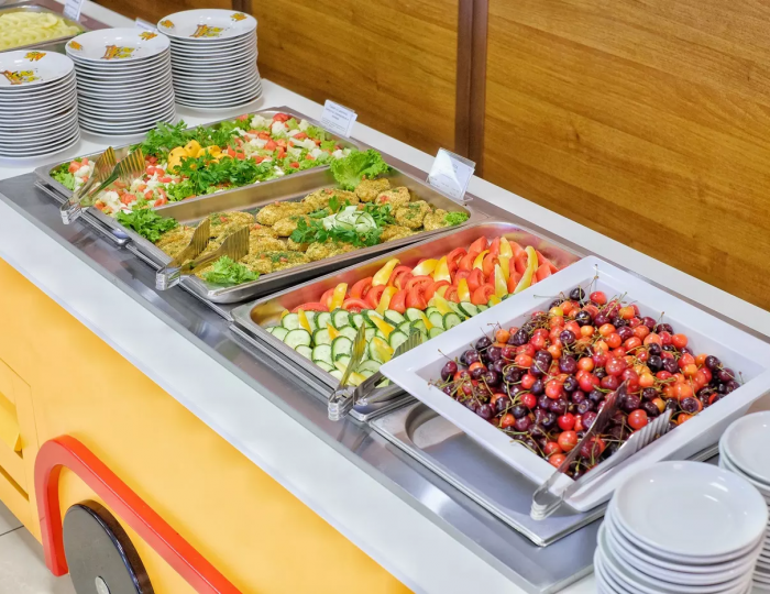 Ресторан шведской линии - Отель «Прометей Небуг»