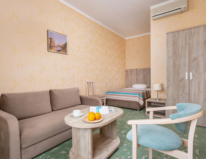 Люкс 2-местный 3-комнатный корпус 2 - Отель «Прометей Небуг»