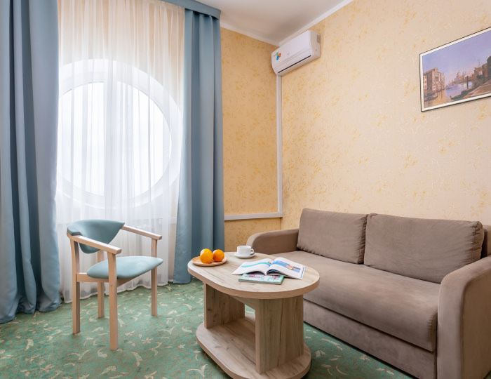 Люкс 2-местный 3-комнатный корпус 2 - Отель «Прометей Небуг»