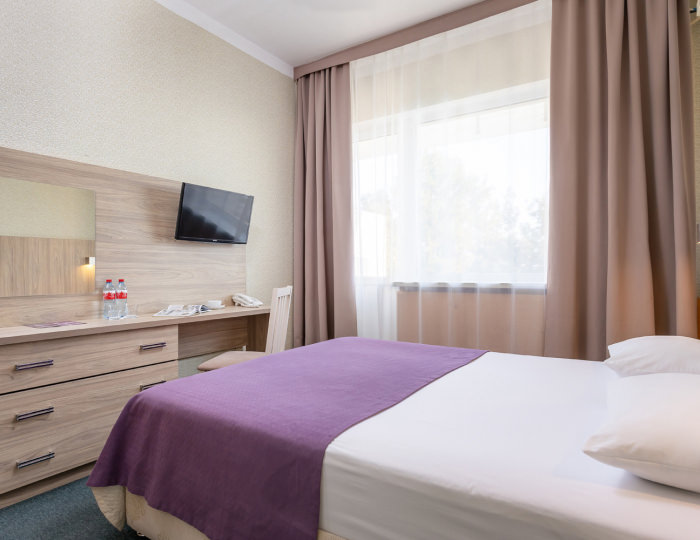 Семейный 2-местный 2-комнатный (кровать+диван) - Отель «Прометей Небуг»