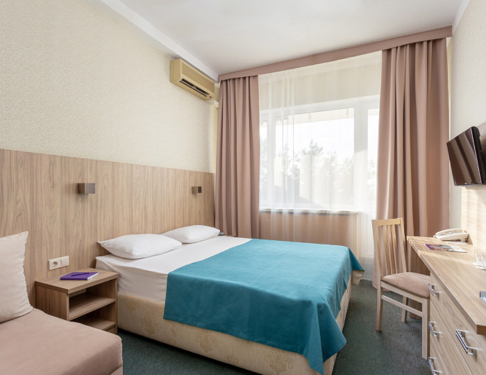 Стандартный 2-местный 1-комнатный (парк) DBL - Отель «Прометей Небуг»