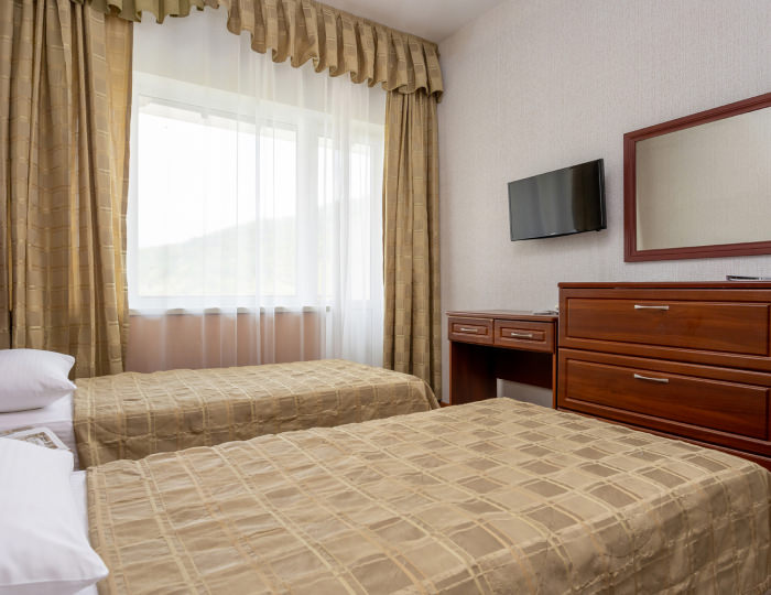 Стандартный 2-местный 1-комнатный (море) TWIN - Отель «Прометей Небуг»