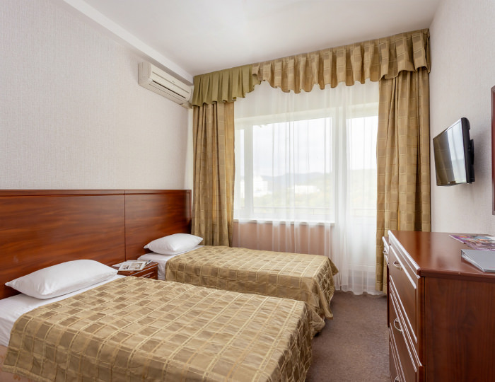 Стандартный 2-местный 1-комнатный (парк) TWIN - Отель «Прометей Небуг»